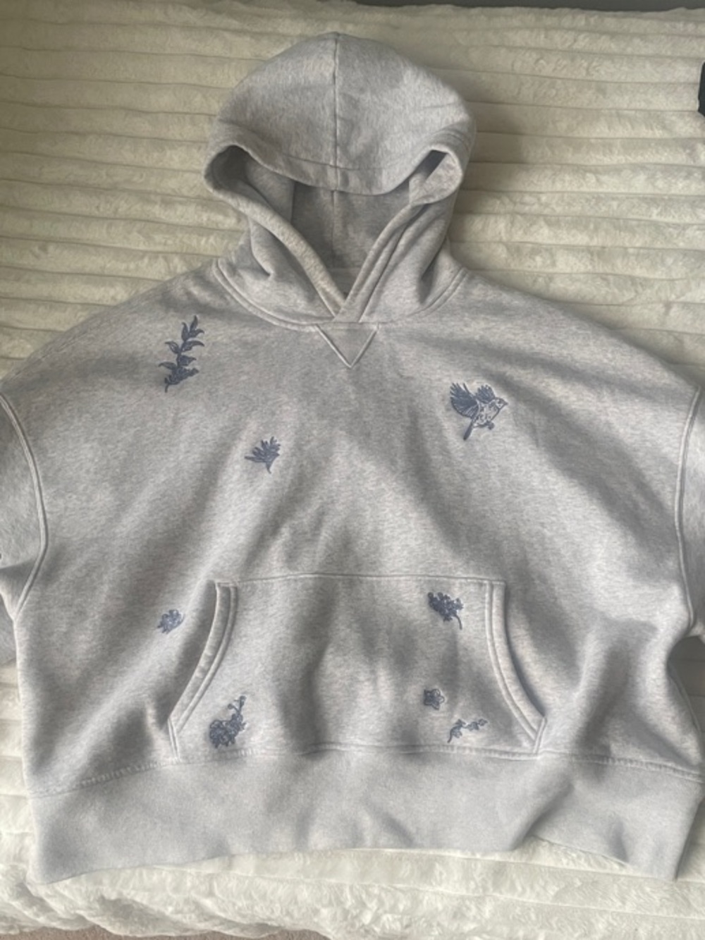ABERCROMBIE Embroidered Hoodie